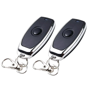 Singolo pulsante RF telecomando trasmettitore Keyfob 433 mhz universale codice di apprendimento per Home Gate Garage porta Control-EV1527 - Product Image 2