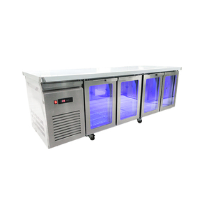 Stainless Steel Commercial Undercounter Fridge / Workbench <strong>Chiller</strong> /<strong>Under</strong> Bar Refrigerator with Drawers - Product Image 1