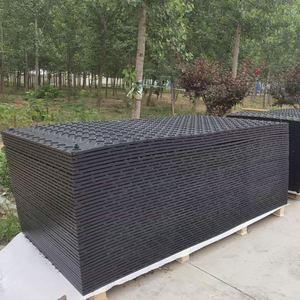 Zspe tùy chỉnh nhựa PE lát tấm tạm thời mặt đất bảo vệ đường Thảm Đầm Lầy sàn Mat xây dựng HDPE đường mat - Product Image 6