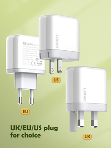 LDNIO A2526C PD เครื่องชาร์จ45W ชนิด C,เครื่องชาร์จโทรศัพท์มือถือแบบชาร์จเร็วอะแดปเตอร์ <span class=keywords><strong>USB</strong></span> คู่สำหรับ Samsung - Product Image 2