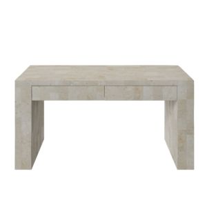 SHIHUI <strong>Customized</strong> Home Office <strong>Desks</strong> Marble <strong>Computer</strong> Table Rectangular Office <strong>Desk</strong> with Drawers Beige Marble <strong>Desk</strong> - Product Image 5