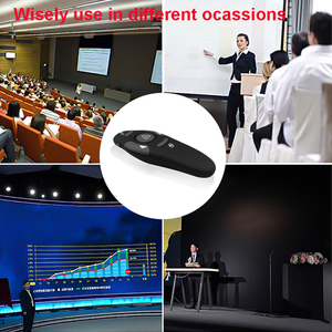 2.4GHz presentazioni Wireless USB penna puntatore Laser a distanza rosso RF PowerPoint Clicker apresenter PPT Controller Presenter - Product Image 6