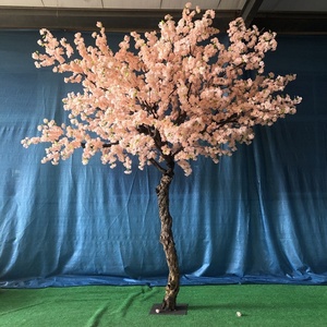 インターネットで有名な桜の木結婚式フェイクツリー新年ウィッシングツリーUV証明書付きリビングルームフロアフラワーデコレーション - Product Image 4