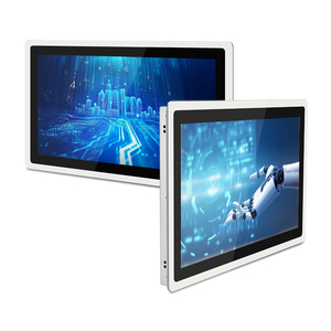 23,6 Zoll FHD Flat Android Linux Ubuntu IP65 Vorderwand halterung All-in-One Industrieller kapazitiver Touchscreen-Computer - Product Image 1