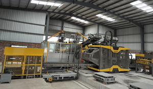 Línea de producción de bloques completamente automática, máquina de fabricación de bloques qunfeng, planta de fabricación de bloques automática - Product Image 5