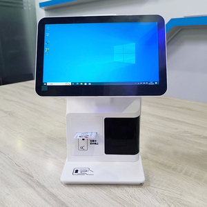 Máquina POS de pantalla dual de 11,6 pulgadas con código QR y lector de identificación - Product Image 1