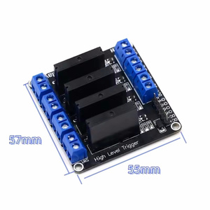 5V Höhe und niedriger Pegel 1/2/4/6/8 Kanal-Halbleiter relais modul ausgang mit resistiver Sicherung - Product Image 2