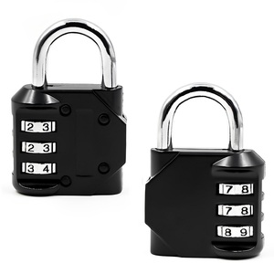 Fabrik Preis Sicherheit 3-stelliges Passwort Reisegepäck schloss sicheres Passwort digitale Nummer Vorhänge schloss 3-<span class=keywords><strong>Code</strong></span>-Zifferblatt Zahlens chloss