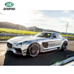2011-2014 MERCEDES BENZ R197 AMGSLSのプライアデザインスタイルガラスファイバーワイドボディキット - Product Image 5