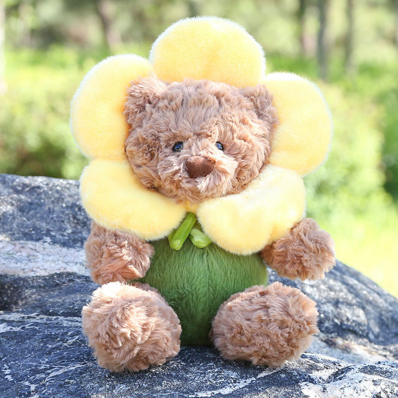 Fleurs jaunes-30 cm (11,81 pouces)