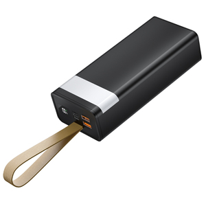 笔记本电脑高容量30000毫安时电源组，带发光二极管显示器的USB C 65w快速充电外部电池组 - Product Image 3