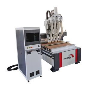 Cabezal de corte de 4 ejes enrutador CNC de anidamiento de alta precisión - Product Image 4