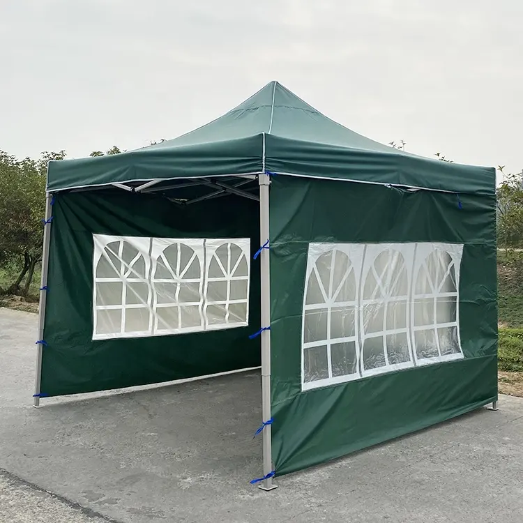 Aanpassen 600d Tuingordijnen Ontwerp Voering Tenten Kiosk Kits Groen Luxe Pop-Up Scherm Tuinhuisje Racen Sport Luifel Tent