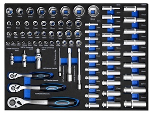 278件工具套滚动箱重型工具柜8抽屉工具柜手推车 - Product Image 4