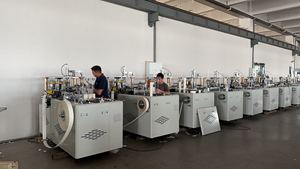 <strong>Good</strong> Quality Automatic Disposable Paper Plate Making Machine with Low <strong>Cost</strong> Paper Plate Machine MB-500 - Product Image 6