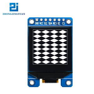 Módulo de pantalla OLED de 1,12 pulgadas, controlador IC de 128x128, interfaz SH1107 SPI/IIC, pantalla OLED monocromática con PCBA - Product Image 3