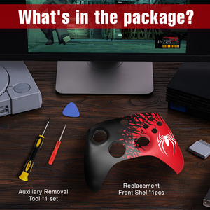 New Arrival Gaming Accessories for <strong>Xbox</strong> Series X/<strong>S</strong> Controller Replacement Front Shell Cover Custom Spider Design Limited Edition - Product Image 3