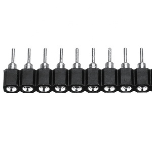 1-40 Pin Single Row Double Row 1.0mm 1.27mm 2.0mm 2.54mm SMT Round Male Female Pin <strong>Header</strong> - Product Image 1