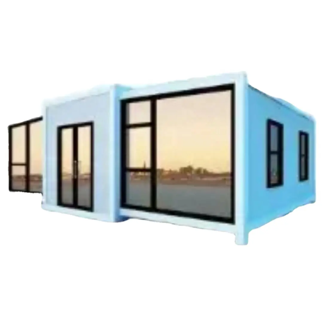 Prefab Zeecontainerhuizen Florida Scheepvaartcontainerwoningen 40 Ft Luxe Containerhuis