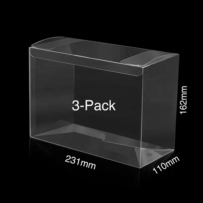 Caja de pastico Прозрачный чехол для домашних животных 10 дюймов funko pop протектор с мягким краем автоматическая пластиковая упаковочная коробка
