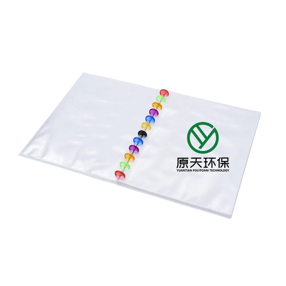 A5 Clear PP Trading Gaming Card Photo Sleeves Pp Material Recargas Bolsillos personalizados Carpeta Manga para carpetas de anillas Carpeta de archivos