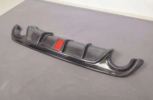 <strong>Q50</strong> Diffuser Upgraded to Carbon Fiber Diffuser for Infiniti <strong>Q50</strong> 2014-2017 LED Style <strong>Q50</strong> Carbon Fiber Rear Diffuser - Product Image 2