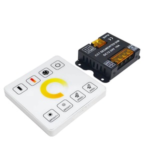 Квадратный сенсорный контроллер 86 Rgb/cct/Одноцветный сенсорный контроллер 86-панель Сенсорный настенный пульт дистанционного управления для светодиодной ленты - Product Image 1