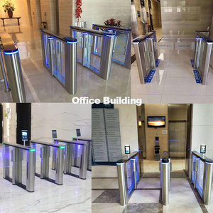 High-End Speed Gate Rfid-Karten zugriffs kontrolle Fast Pass Bürogebäude Bidirektion aler Eingang Ausgang Hochgeschwindigkeits-Drehkreuz tor - Product Image 4