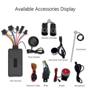 Rastreador GPS avanzado GT08L de múltiples funciones para coche y motocicleta con sistema de seguimiento gps de monitoreo de combustible de bajo costo SOS MIC - Product Image 3