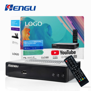 Hot bán OEM kỹ thuật số TV giải mã TV Set Top Box <span class=keywords><strong>DVB</strong></span> <span class=keywords><strong>T2</strong></span> mặt đất truyền hình TV Receiver FTA DVBT2 <span class=keywords><strong>DVB</strong></span>-<span class=keywords><strong>T2</strong></span> giải mã - Product Image 6