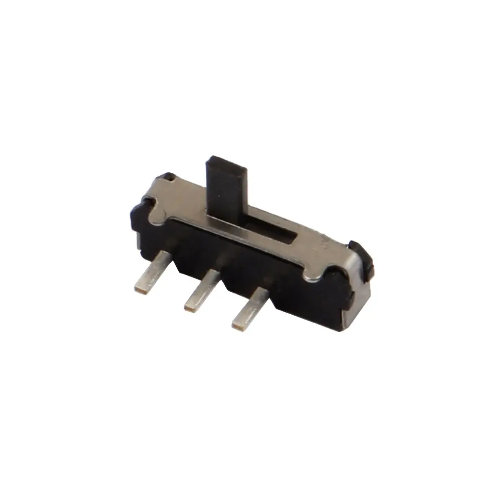 MSK-12D18 MINI slide switch 1P2T SPDT side insert 3 pin handle high 2.5mm mini toggle switches with fixed pin SK-17B
