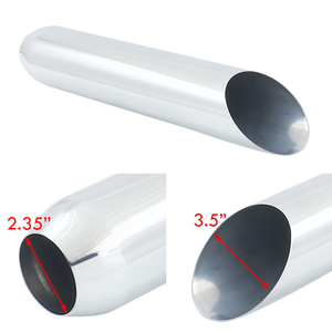 2004-2008 F-150 Dual-<strong>valve</strong> 3.5&quot; Slant <strong>Tip</strong> Muffler Stainless Exhaust Pipe for Ford 4.6L / 5.4L V8 - Product Image 6