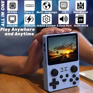 RGB20Sポケットハンドヘルドプレーヤージョイスティックシミュレータレトロポータブルプレーヤー究極のゲームゲームゲーム機