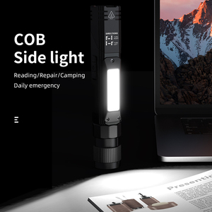 Fabbrica COB side light ricaricabile G19 torcia rotante torcia ad aspirazione magnetica uso multifunzione - Product Image 2