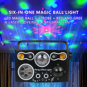 DMX512 ses kontrollü disko projektör RGB lazer ışık Led barlar gece kulüpleri müzik festivalleri için büyük desen ışık - Product Image 5