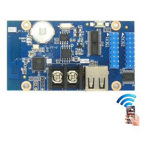Huidu HD-WF2 asincrono USB Full Color Led scheda di controllo con porta Hub75 per P3 P4 P5 P10 RGB Display architrave - Product Image 2