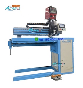 Solar <strong>Water</strong> Heater Cylinder Longitudinal Seam <strong>Welder</strong> / 500mm Length Straight Welding Machine and Tig Argon Welding <strong>Power</strong>