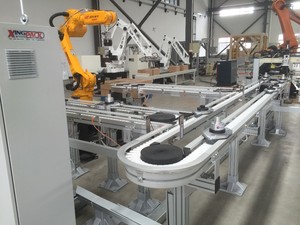 Impilamento automatico sistema di Robot per diverse casse di cartone scatola pallettizer macchina palettizzazione robot intelligente - Product Image 5