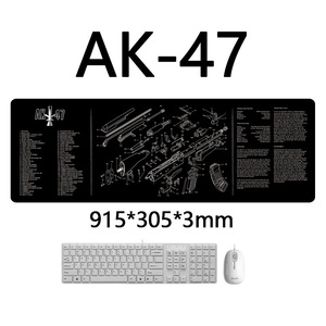 Ready Stock Large Custom Size Cartoon Style E-Sports Game <strong>Keyboard</strong> Pad <strong>Mouse</strong> Mat Rubber Material for Laptop and Office PC <strong>Use</strong> - Product Image 5
