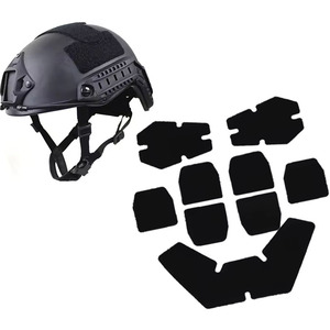 2024 Casco Banda cuadrada Correas redondas Cinta de gancho y bucle Tiras adhesivas fuertes para casco - Product Image 1