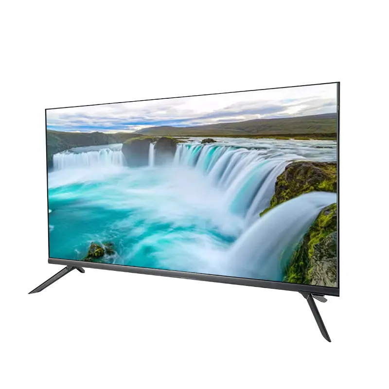 Preço de fábrica curvado 32 43 50 55 65 polegadas Smart TV de tela plana mais barata 3840*2160 4K TV LED LCD