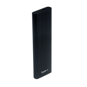 外部Ssdエンクロージャータイプc 10Gbps Usb3.2アルミニウムデュアルプロトコルM.2 Ssdエンクロージャー - Product Image 1