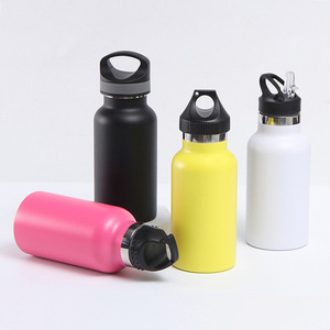 בקבוק מותאם אישית ואקום thermos רחב הפה ספורט tumler בקבוק קיר כפול נירוסטה בקבוק מים - Product Image 1