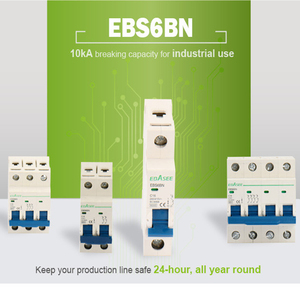 EBASEE-disyuntor eléctrico 1P MCB 40A 6KA, disyuntor en miniatura, 1 día, envío - Product Image 6