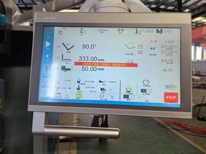 Kostengünstige einfache Programmierung SNC56 2D-Steuerung 6+1 Achse HPB-160T3200mm Cnc-Pressbremse