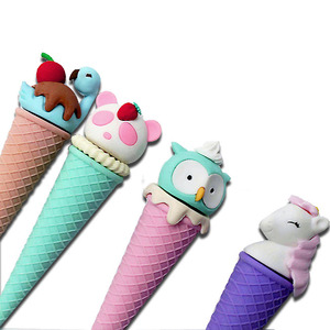 Hàng OEM Bán Chạy Cục Tẩy Màu Kem Dễ Thương Cục Tẩy Màu Hình Dạng Kem Cục Tẩy Cao Su Hình Động Vật Cho Học Sinh ĐI HỌC - Product Image 4