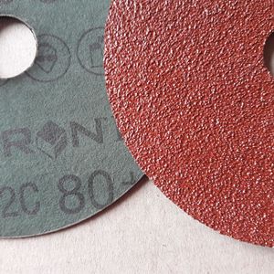 982C Steel Paper Grinding Disc 80+ Ceramic Particle Fiber Sand Disc 4 Inch Round Hole Polishing Rust Removal Grinding Disc - Product Image 2