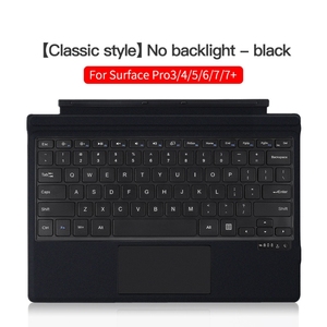 适用于Microsoft Surface Pro 3 / 4 / 5 / 6 / 7 Plus平板电脑磁性吸引带触摸板的无线键盘 - Product Image 2