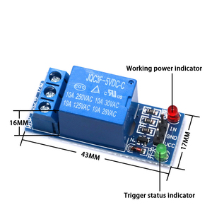 Nuovo 5V basso livello Trigger 1 canale relè modulo interfaccia scheda scudo per PIC AVR DSP ARM MCU Arduino spedizione gratuita