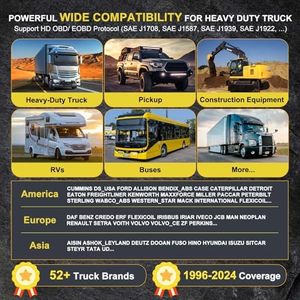 Ra mắt Máy Quét Chẩn Đoán toàn hệ thống xe Tải Hạng Nặng x431 crp129hd với hơn 51 thương hiệu 7 + dịch vụ - Product Image 4